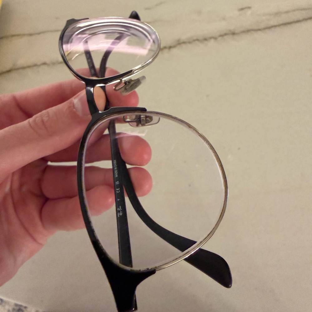 RAY BAN FRAMES ONLY EYEGLASSES RB 6375 2861 BLACK 53-18-145 - Picture 8 of 14
